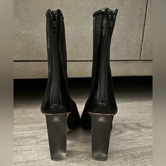 Mesh Ankle Boots Black Size 36.5 - US 6 - Picture 3 of 9